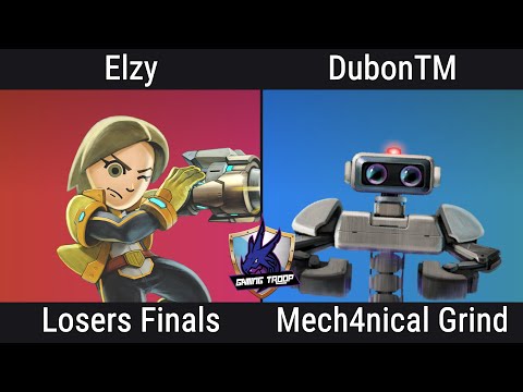 Mech4nical Grind Loser Final - DubonTM (R.O.B) Vs. Elzy (Mii Gunner) - SSBU