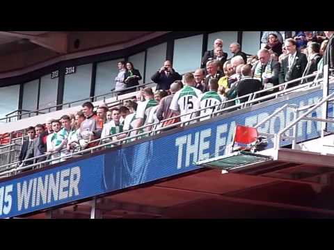 North Ferriby United A.F.C. Lift The FA Trophy 2015