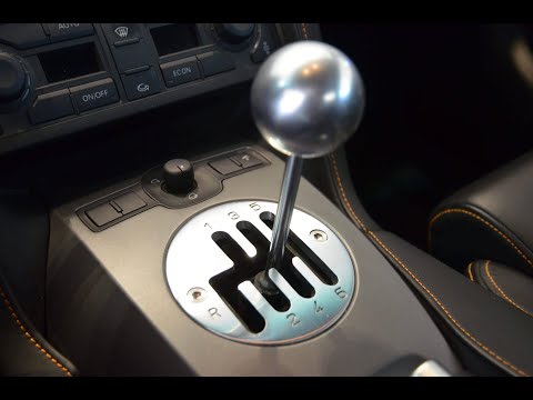 Lamborghini Gallardo, Gated Manual, acceleration with clicks.