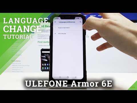 How to Change Language in ULEFONE Armor 6E – Language Settings