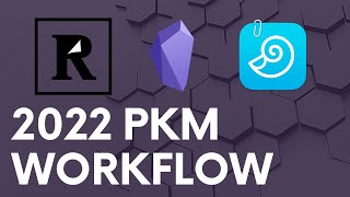 My PKM Workflow for 2022