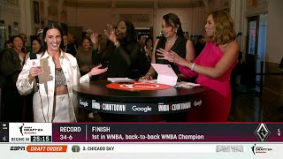 Caitlin Clark Interview At 2024 WNBA Draft | Iowa Hawkeyes