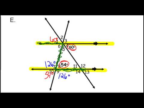 3 2 Angle Puzzles Parallel Lines Worksheet 1