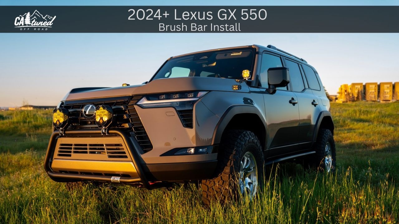 Watch: CAtuned Off-Road 2024+ Lexus GX550 Brush Bar