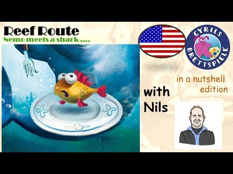 Cyrils Brettspiele - Reef Route - in a nutshell (N108) - Fish race ... before you ...