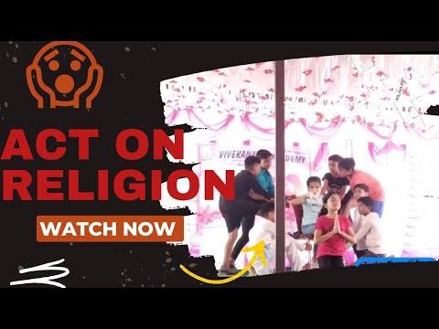 ACT ON RELIGION 🤯🔥#acting #schoolactivity #play