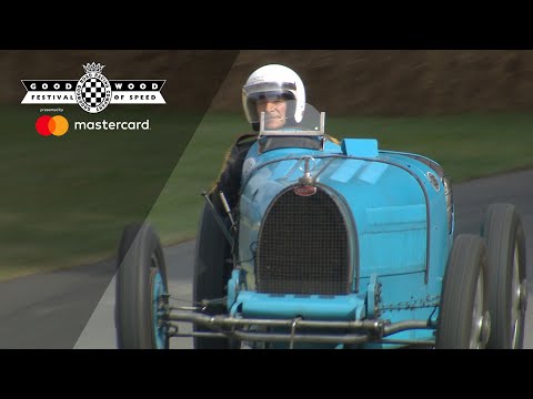90-year-old Bugatti Type 35 thrown up FOS hill