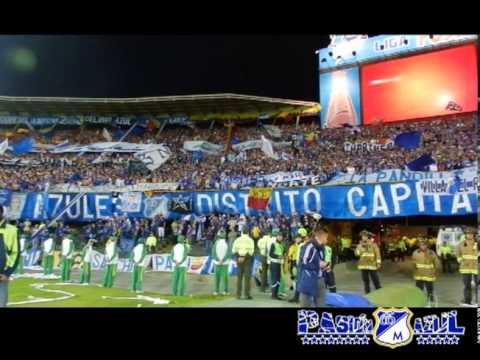 "Los Comandos Alentando En La Final" Barra: Comandos Azules • Club: Millonarios