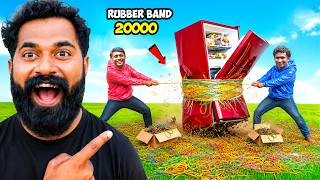 Download lagu We Wrapped 20,000 Rubber Bands Around a Fridge and This Happened… | M4 Tech | mp3
