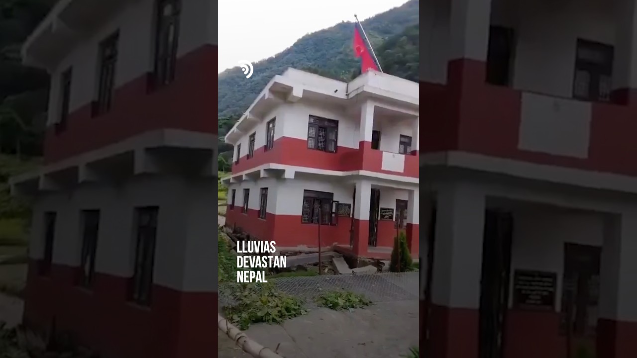 Nepal bajo lluvias extremas 🌧️🚨