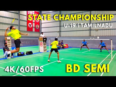 CHENTHOOR VARSHAN/VINAAYAKRAM vs ARULMURUGAN/ASWATH HARISH | TN JUNIOR BADMINTON CHAMPIONSHIP 2023