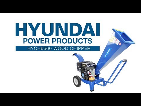 Hyundai 196cc 60mm Petrol Garden Wood Chipper - Image 2