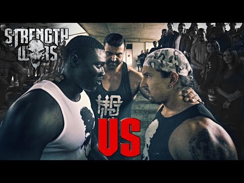 MAD DOG bites AFRICAN RHINO! John Gomez VS Pascal - Strength Wars League 2k17 #12