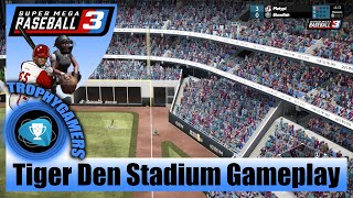 Super Mega Baseball 3 Tiger Den Stadium Day Time Gameplay Platypi vs Blowfish PS4 Pro