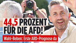 🔴 AfD 44,5% – ERSTE HOCHRECHNUNG | Die Landtagswahl in Sachsen-Anhalt 
