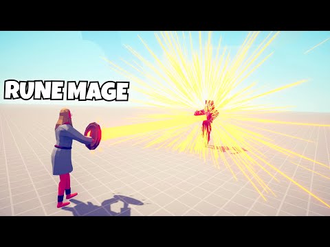 RUNE MAGE VS EVERY UNITS - Totally Accurate Battle Simulator Modded