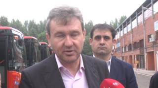 Burgos estrena 25 nuevos autobuses municipales