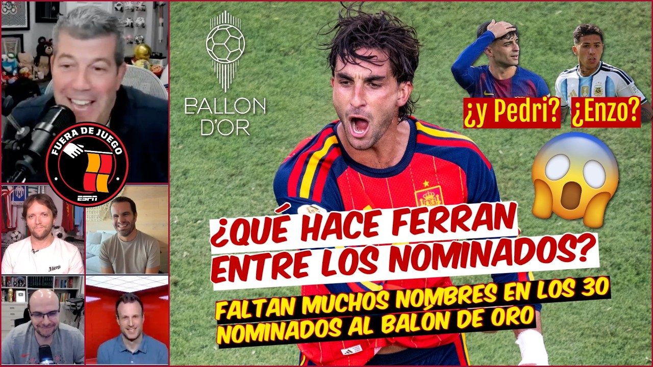EL BALÓN DE ORO MÁS CERRADO de LA HISTORIA. ¿MESSI, LAMINE, MBAPPÉ, KANE, RODRI? | Fuera de Juego