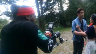 Anjana Ishq movie scene | Behind the scenes