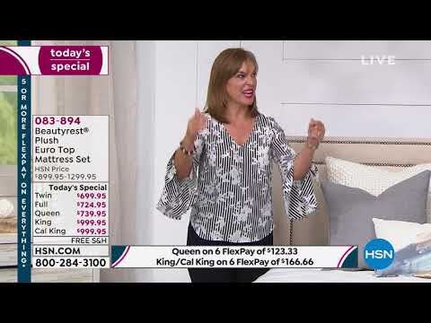 HSN | Beautyrest Mattresses 09.02.2019 - 11 AM