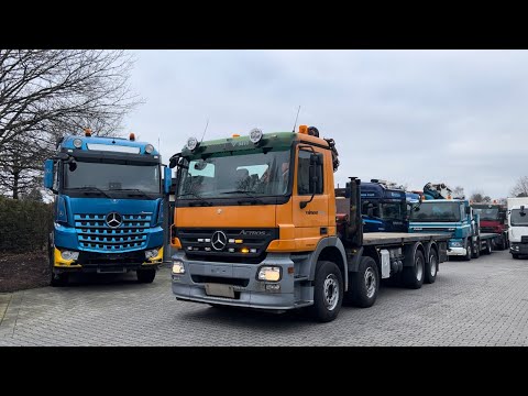 Mercedes- Benz Actros MP2 3241 8X4 Pritsche