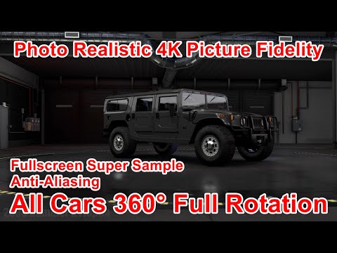 Forza Motorsport 7 All Cars 360˚ Rotation Pt. 4of8 | Relaxing Screensaver