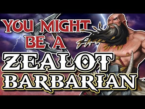 You Might Be a Zealot | Barbarian Subclass Guide for DND 5e (2014)