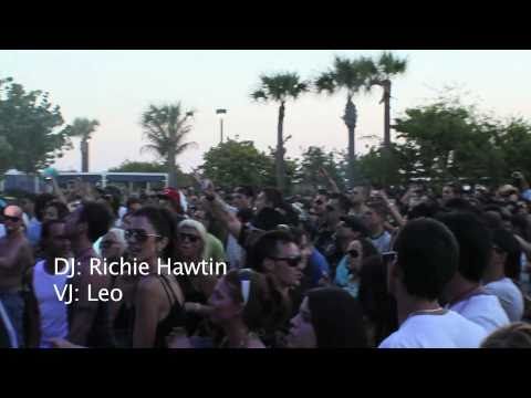 Richie Hawtin Beatport Beach Party 2011 - MIAMI BEACH