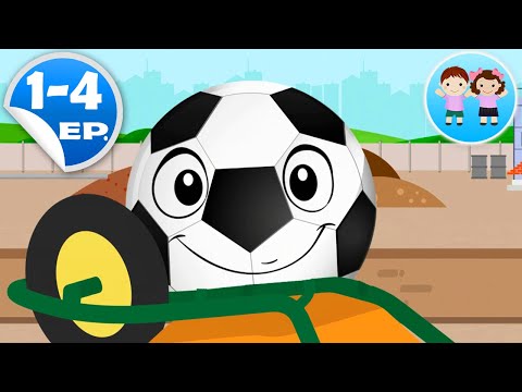 Poznasul Bo Ghiceste Silueta (ep. 1-4) - Colectie Desene pentru Copii