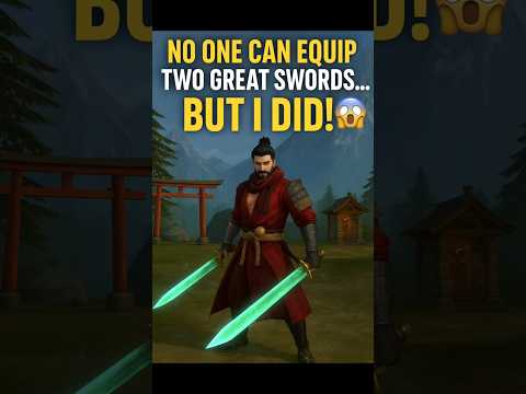No One Can Equip TWO Great Swords… But I DID! 😱 | Takashi Ninja Warrior