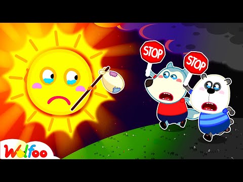 The Sun!!! Please Come Back! We Need You - Wolfoo Kids Stories | Wolfoo Family Kids Cartoon