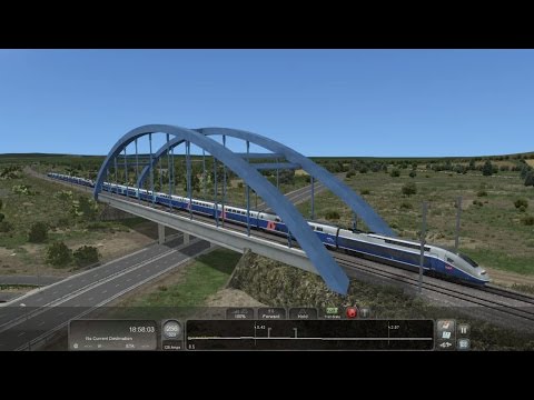 Train Simulator 2016 HD: Alstom TGV Duplex Double Set on LGV Marseille – Avignon