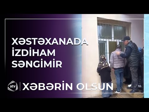 Xəstələri pəncərədən yola saldılar 
