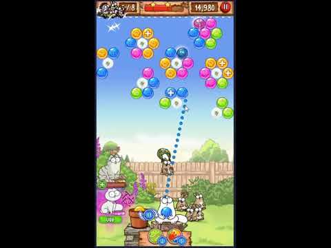 Simon's Cat Pop Time Level 105 - NO BOOSTERS 😺 | SKILLGAMING ✔️