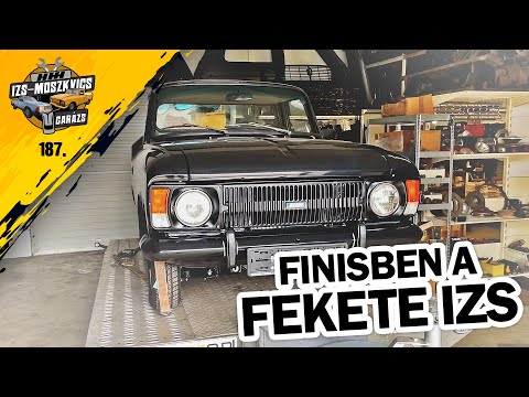 Garázs videó 187. - fekete IZS pickup 27151