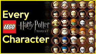 EVERY CHARACTER in LEGO Harry Potter: Years 5-7 (2011)