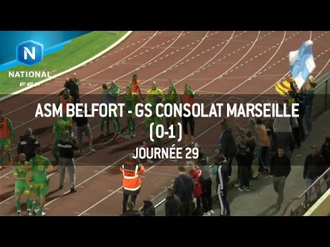 J29 - ASM Belfort - GS Consolat Marseille (0-1), le résumé