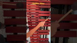 Download lagu JVKE: Golden Hour played on marimba #marimba #music #jvke #trending #shorts *Top view this time mp3