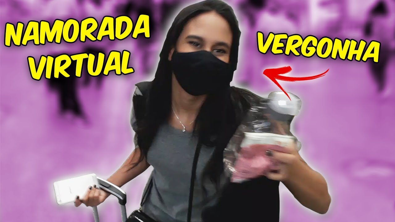 ENCONTREI A MINHA WEBNAMORADA NO AEROPORTO