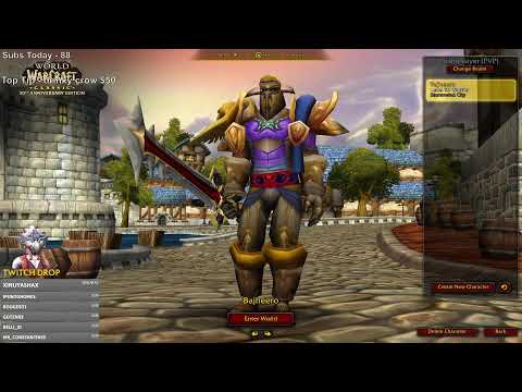 🔥Lvl 60 Vanilla Arms Warrior: AQ40 / Rank 11 PvP Farm🔥- World of Warcraft Classic