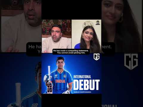 Vaibhav Can Fit Into Any Indian XI. #indiancricket #ashwin #vaibhavsuryavanshi