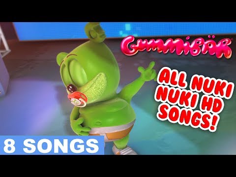 "NUKI NUKI" - ALL HD Songs - Gummibär The Gummy Bear