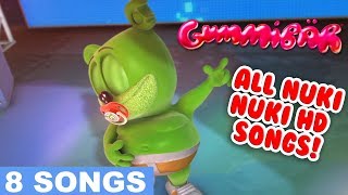 "NUKI NUKI" - ALL HD Songs - Gummibär The Gummy Bear