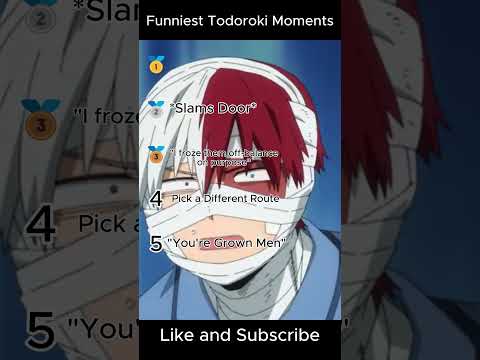FUNNIEST TODOROKI MOMENTS #mha#todoroki#bnha#anime#animememes#fyp#shorts#viral#funny#rankings#manga