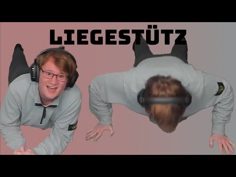 Liegestütz Challenge mit @iOser100, @SpaceMitX und @thejocraft