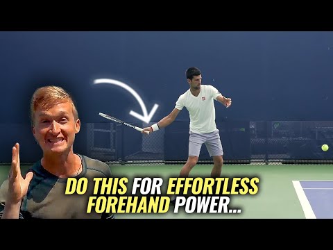 The #1 Secret To Effortless Forehand Power | 3 Easy Drills