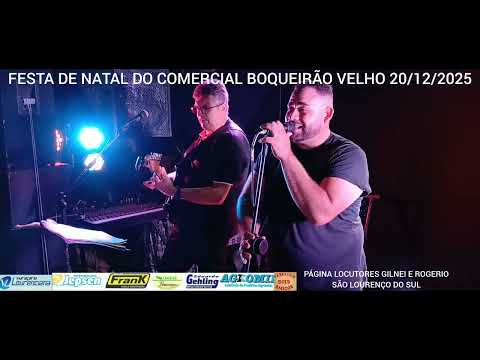 Festa de natal do Comercial Boqueirão Velho 