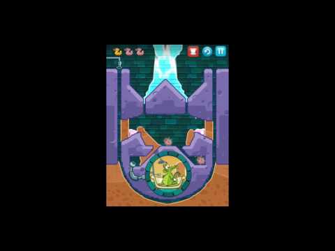 Крокодильчик Свомпи - прохождение уровня 2-19 'Орбита'