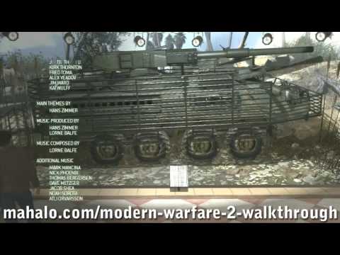 Call of Duty: Modern Warfare 2 Walkthrough - The Ending Credits HD