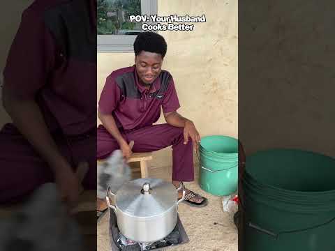 My Husband Prepared Palm Nut Soup with Fufu ❤️ (African Delicacy)